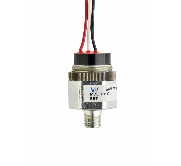 P119G Zinc Diecast Body Pressure Switch