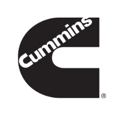 Cummins logo black and white