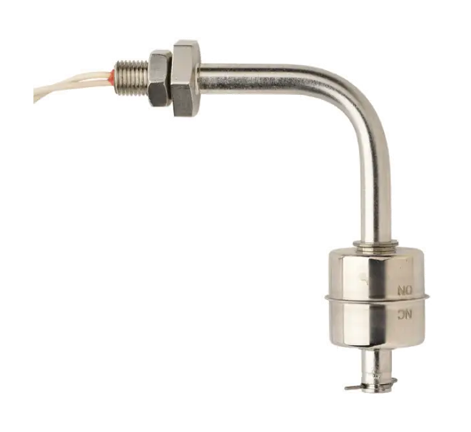 Series Bent Stem Side Mount Stainless Steel Liquid Level Switch
