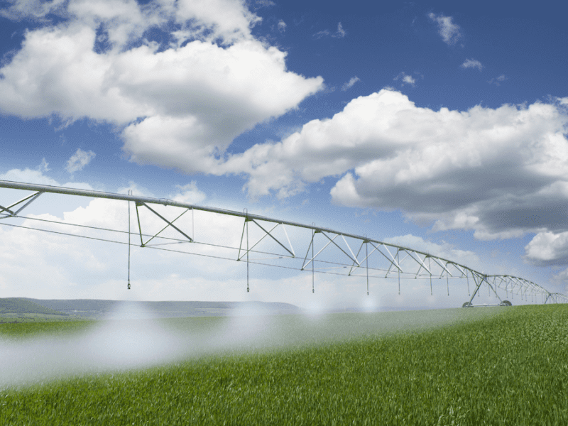 Sustainable Water Management - Farm Sprinklers