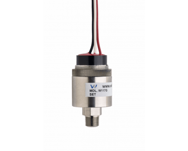 W117G Pressure Switch W117G-25H-C52L-DIS