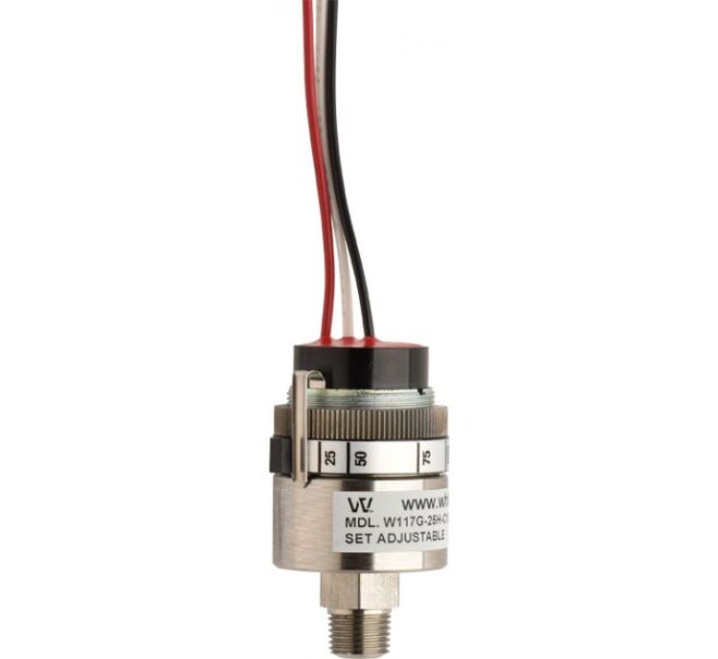 W117G Pressure Switch W117G-25H-C52L-DIS